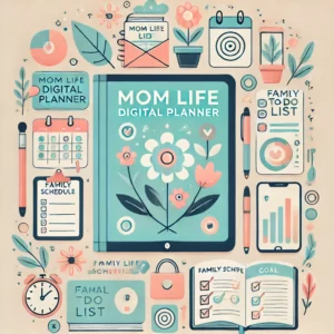 Mom Life Digital Planner MRR & PLR