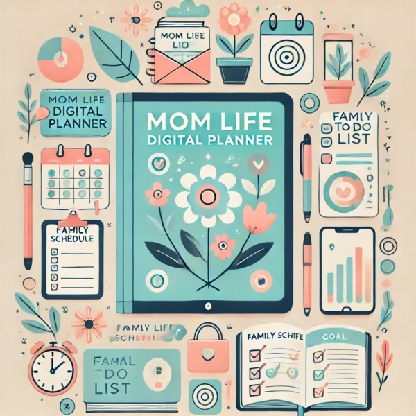 Mom Life Digital Planner MRR & PLR
